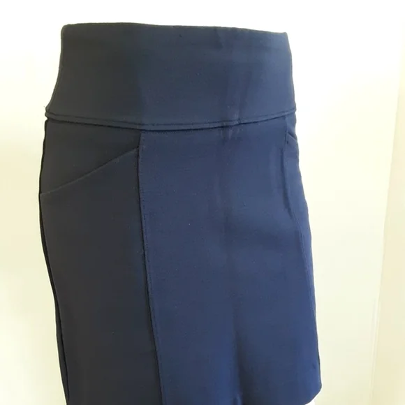 ANTHROPOLOGIE MAEVE NAVY HI-WAIST MINI SKIRT SZ S - Picture 2 of 8